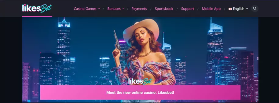 Likesbet Casino — 100% tot €10.000 + 800 gratis spins welkomstpakket voor Nederlandse spelers